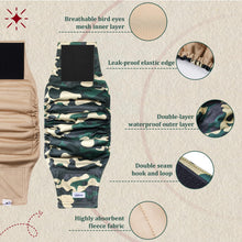 Load image into Gallery viewer, Reusable Dog Diapers Male, Premium Washable Belly Bands for Male Dogs, Pack of 5, High Absorbing Large Male Dog Wraps for Doggie &amp; Puppy in Incontinence or Excitable Urination and Training(L)
