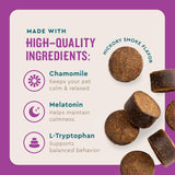 VetIQ Calming Support Supplement, Calming Chews for Dogs Help Manage Stress and Promote Relaxation, Anxiety Relief for Dogs, Made in The USA, 120 Count