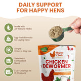 Natural Chicken Dewormer Chili Mix Powder (1 lb) | Herbal Poultry Wormer & Parasite Support for Laying Hens | Egg-Safe Chicken Dewormer for Backyard Flocks | 1 lb Bag
