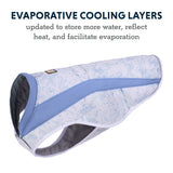 Ruffwear, Swamp Cooler Dog Vest, Evaporative Cooling for Hot Weather, Compatible with Most Harnesses, Heliotrope Purple, Medium