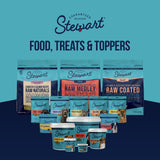 Stewart Chicken Liver Dog Treats, 16.8 oz, ~315 Pieces, Freeze Dried Raw, Single Ingredient, 60% Protein Training Treats or Meal Topper in a Value Size Resealable Tub, Grain Free, Gluten Free