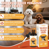 Ourea Collapsed Trachea Treatment for Dogs, Dog Cough Treatment, Trachea Cough Elixir, Natural Herbs Help Dogs Breathe Smoothly and Support Tracheal & Respiratory Health (2 fl oz)