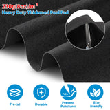 Thickened Pool Liner Pad for Above Ground Pool, 15 FT Round Under Pool Mat Padding, Pool Ground Pad Mat Under Pool for Pool Bottom, Prevent Punctures, Extend Liner Life