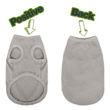 Paiaite 6 Pieces Plain Dog Shirt Sleeveless Puppy Cotton Dog Shirts Breathable Pet Apparel Tank Top Colorful Puppy Sweatshirt Clothes for Small Medium Dogs 3XL