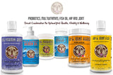 ScruffyPet Pure Omega 3 Wild Fish Oil for Dogs with Vitamin E - Highest EPA & DHA Softgels Available (1000mg) 180ct