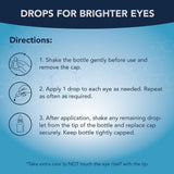 NOVEHA Pet Gel Eye Drops with 0.3% Viscoadaptive Hyaluronan | Eye Solution for Severe Dry Eyes - Long Lasting Hydration, Reduces Nuisance, Swelling & Dryness - Eye Lube for Dogs and Cats (2x10mL)