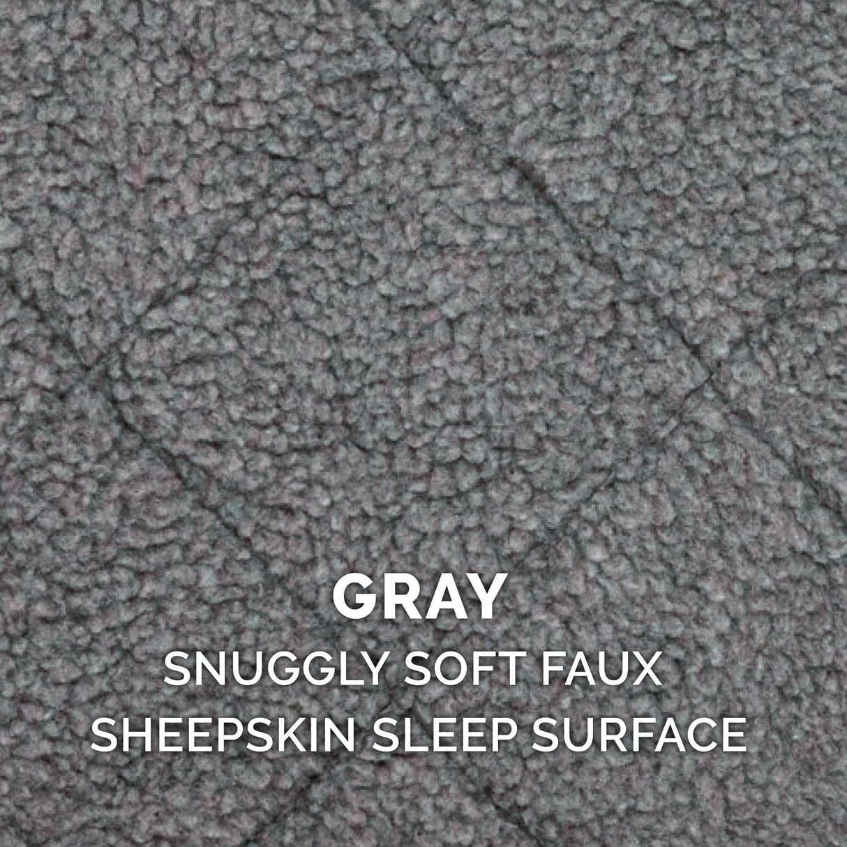 Furhaven Dog Bed for Extra Small Dogs & Indoor Cats, 100% Washable, Sized to Fit Crates - Sherpa Fleece Bolster Crate Pad - Gray, Extra Small (Pack of 2)