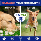 Nutrasal PPC-Vet Polyunsaturated Phosphatidylcholine Liver and Brain Health Supplement for All Sized Cats and Dogs 1000mg PPC / 5mL - Liposomal Liquid 8 oz