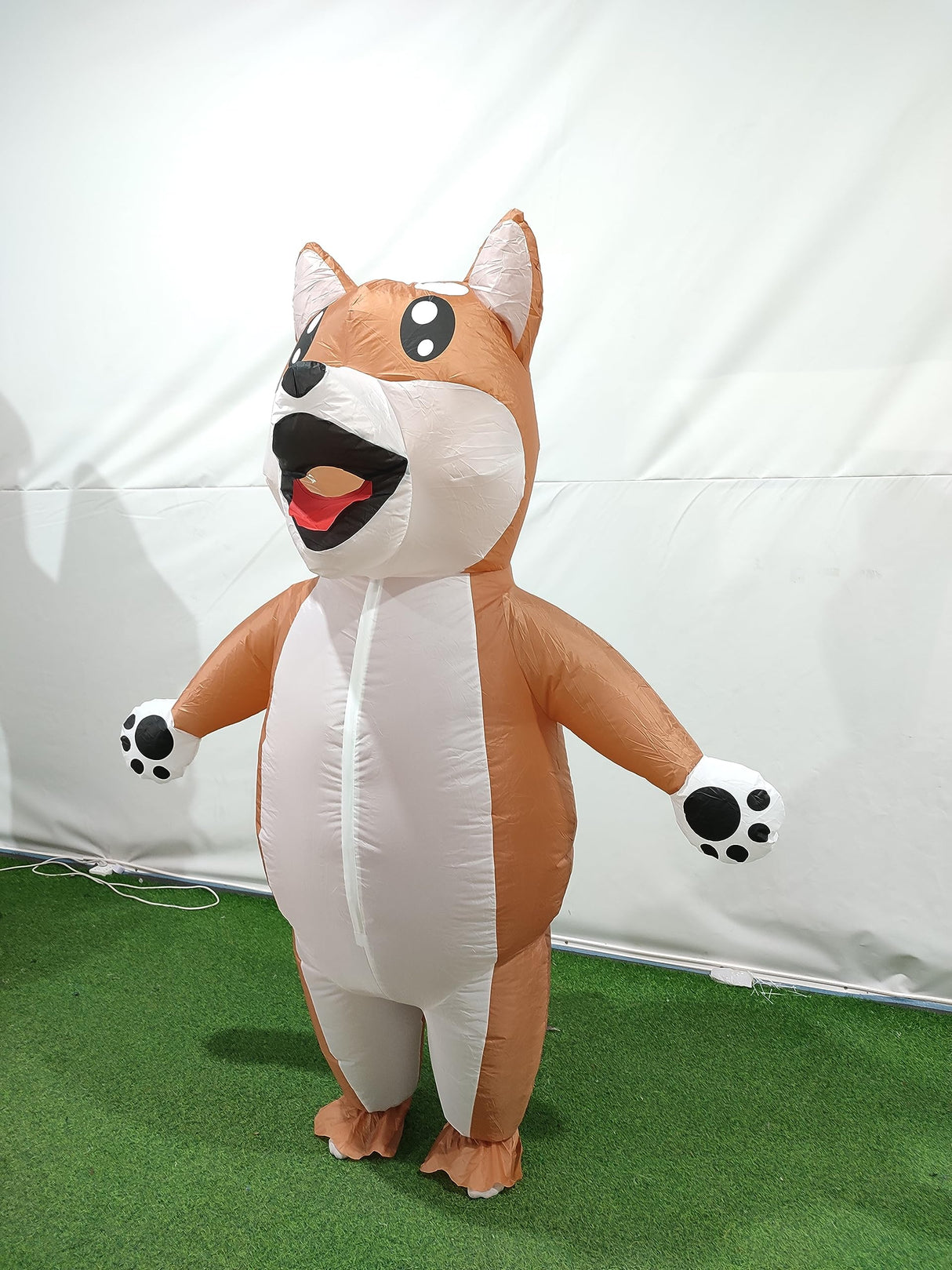 Moon Fwends Adult Inflatable Costume of Shiba Dog (Large)