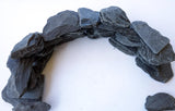 Natural Slate Stone 3 to 5 Inches - USA Sourced and Packaged for Aquascaping Aquariums, Terrariums, Paludariums, Reptiles, Wargaming, Model Railroads, Miniature Gardens, Mosaic Art (12lbs)