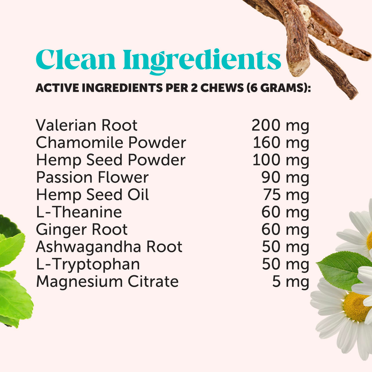 Natural Hemp Calming Chews for Dogs - Calming Aid Supplement for Occasional Anxiousness with Valerian Root, Chamomile, + Magnesium - Stress, Separation & Thunder Support - (Beef Liver, 90 Count)