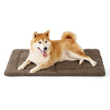 Bedsure Washable Dog Crate Bed for Large Dogs, Soft Foam Floor Pet Mat, Versatile Lightweight Pet Crate Pad for Cages