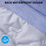 MARUNDA Dog Cooling Mat, No Need to Freeze Or Refrigerate This Cool Pet Pad Cat Mats- Keep Your Pet Cool, Machine Washable. ((44" x 32" XL-Crate), Blue)