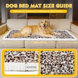 Car Back Seat Mat for Dog 53"x24" Dog Bed for Car Scratch Proof Non Slip Thick Odorless Non Fading Pet Travel Cushion Bed Overlay for Hard Bottom Extender & Cat Rabbit Pet Car Seat Cover Protector