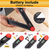 Digital Angle Finder Protractor, Angle Finder Ruler, 7inch 200mm 7inch/200mm, Angle Measuring Tool for Woodworking,Carpenter,Construction,DIY Measurement
