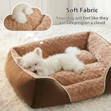 RRPETHOME Dog Beds Medium Sized Dog,Washable Rectangle Dog Bed for Medium Dogs,Orthopedic Pet Sofa Bed, Dog Couch Bed with Anti-Slip Bottom