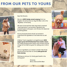 Load image into Gallery viewer, A Better Treat – Organic, Freeze Dried, Single Ingredient, 100% Grass Fed and Finished Beef Liver Dog Treats, Cat Treats | Natural Healthy | Grain Free, High Protein, Diabetic Friendly | Made in USA
