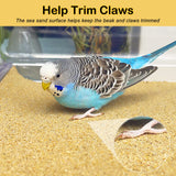 S&X Gravel Paper for Bird Cage 30-Pack 15" x 9.5" Bird Cage Liners Disposable for Enhanced Hygiene and Bird Health