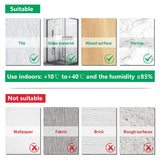 reliahom 3 Pack Broom Holder Wall Mount Mop Grippers No Drilling Self Adhesive Anti-Slip Mop Handle Hanger Dustpan and Broom Organizer Garage Storage Racks-White