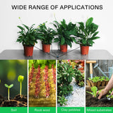 VIVOSUN Professional Automatic Drip Irrigation Kits, 15W Output, All in One Professional Grow Kit- includes Pump, Timer and Regulator, 8 Drip Emitters Garden Plant Watering System Indoor Outdoor