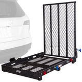 Silver Spring Steel Folding Scooter and Wheelchair Carrier with Ramp