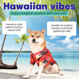 Harbyel Dog Shirts Hawaii Dog Clothes for Small Medium Large Dogs Owner and Pet Shirts are Sold Separately