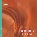 Serve Chilled Bubbly Eye Gels with Niacinamide, Hydrating Under Eye Patches with Niacinamide and Vitamin C, Under Eye Gel Pads with Gel Technology, Facial Skin Care Products - 5 Pairs