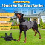 Harbyel Dog Anxiety Vest - Skin-Friendly Calming Shirt for Thunder, Fireworks, Vet Visits & Separation Anxiety – No Medicine or Training Needed – Suitable for Small, Medium, and Large Dogs