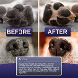 Dog Paw Balm Natural Moisturizer for Dry Cracked Paws - Lick Safe Paw Cream Wax with Aloe Vitamin E - Winter Summer Protection Hot Pavement Snow Salt - Healing Nose Balm