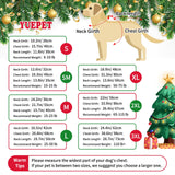 YUEPET Christmas Dog Sweaters Pullover, Reindeer Snowflake Christmas Outfits with Leash Hole, Classic Turtleneck Dog Clothes for Puppies Medium Dogs(XL)