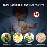 BugBai Mosquito Repellent Outdoor Patio 120 PCS, Citronella Oil Mosquito Incense Sticks Indoor Home Pet Family Safe, Natural Plant-Based Bug Insect Barrier for Yard Garden Lawn Camping Fishing