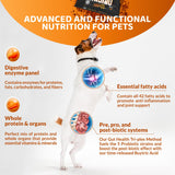 ROGUE PET SCIENCE Origins 5-in-1 Dog Supplement - Powdered Food Topper w/Natural Omega 3 Fish Oil - Supports Healthy Digestion, Skin, and Coat - Helps Reduce Itching & Joint Inflammation (2 lbs)
