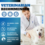 Dog Allergy Itch Relief Chews Supplement – Itchy Skin, Hot Spot & Dry Skin Support for Paw Licking, Anti-Itch Allergy Chews with Fish Oil, Colostrum & Probiotics – 120 Ct