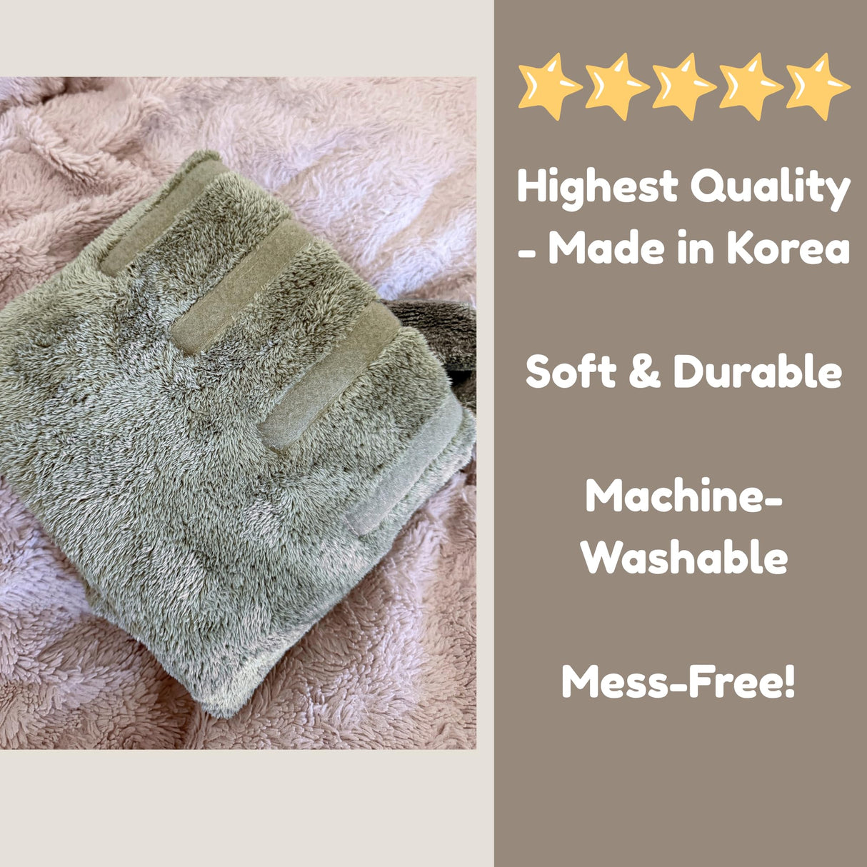 DERPYCHAPPY Premium Dog Towel Robe & Dog Bathrobe for Drying Dogs Made in Korea | Super Absorbent Quick & Adjustable Microfiber Bath Towel for Cats & Puppy Robes After Bath | Soft Warm Coat (Pink,XL)