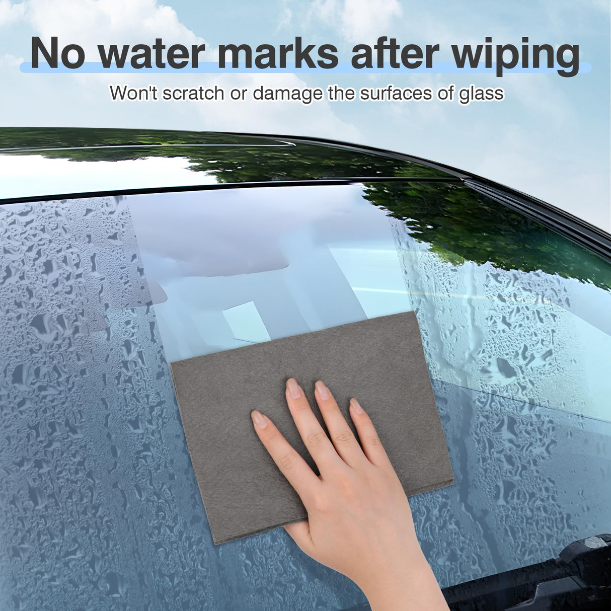 10 Pcs Thickened Magic Cleaning Cloth, Microfiber Streak Free Cleaning Cloths Reuseable Magic Cleaning Wipes for Windows Glass