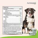 Actistatin Canine Large Dog Soft Chews, 120ct – Patented Extra-Strength Joint, Cartilage, Soft Tissue Supplement: Glucosamine, Chondroitin, Manganese, MSM, L-Carnitine – High Absorption, Fast Results
