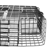 Rugged Ranch CHPTO Chipmunkinator Large Metal Wire Live Chipmunk Catch & Release Trap Cage w/Easy Open Top Lid & 2 Door System, Black (2 Pack)