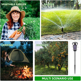 4 Pack Mosquito Zapper Solar Bug Zapper Outdoor Waterproof Mosquito Killer for Patio Yard Garden Pathway Mosquito Repellent Lighting Lamp