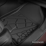 KARPAL Floor Mats for Honda Pilot 2016-2022 (8 Seats, No Elite Models), All Weather Protection TPE Floor Liners Accessories Car Mats, Front & 2nd Row & Backrest Mat & Cargo Liner