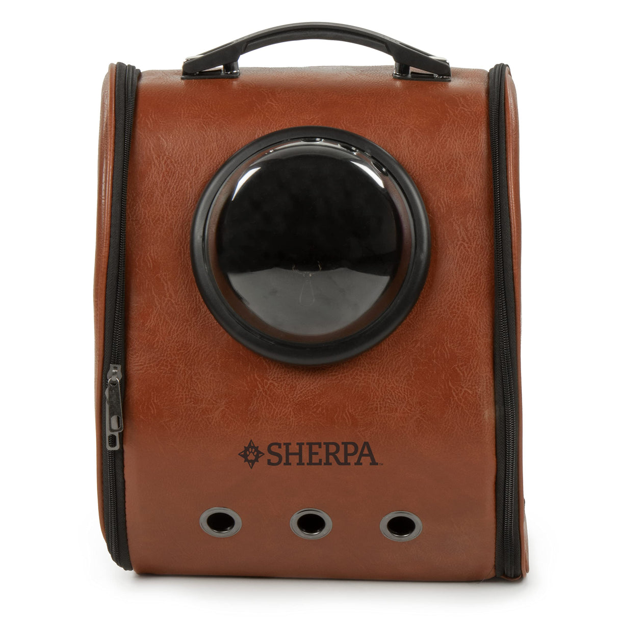 Sherpa Cat Travel Backpack with Bubble View, Airline Approved - Brown, One Size