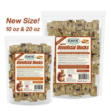 Exotic Nutrition Squirrel Beneficial Blocks - Healthy & Unique Supplemental Food with Nuts & Seeds, 20 oz