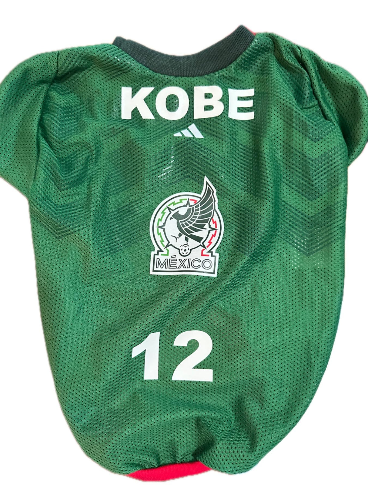 Soccer t-shirts for dogs/Mexican Soccer dog shirts/Soccer dog Jersey/Seleccion Mexicana soccer dog shirt (XL, Personalized)
