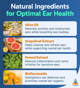 Pup Labs Ear Clear, Natural Dog Ear Cleaner and Infection Treatment for Dogs, Dog Drops for Itching, Irritation, & Wax Build-Up, 1 oz Bottle with Dropper