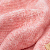 Fitwarm Knitted Dog Hoodie Sweater, Winter Clothes for Small Dogs Boy Girl, Lightweight Pet Sweatshirt, Heather Pink, XXL