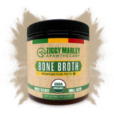 ZMA Pets Ziggy Marley's USDA Organic Beef Bone Broth Powder for Dogs & Cats - Support Joints, Coat, and Skin - Human Grade Grass Fed Beef, 90 Grams