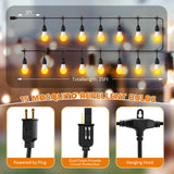 Qualirey Mosquito Repellent LED String Light for Outdoor, 25FT 7W Waterproof Mosquito Killer Light Bulbs Outdoor Bug Zapper for Patio Backyard Deck, Compatible with Tiki Bitefighter