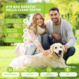 Aloevia Dog Dental Powder for Teeth 200g -Enzymatic Plaque & Tartar Remover, Teeth Cleaning Powder for Fresh Breath, 90 Day Supply for All Breeds