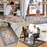 LYEMAT Chair Mat for Hardwood Floor, 36"x48" Under Office Desk Mat for Rolling Computer Chair, Anti-Slip 1/5" Thick Hard Floors Area Rug for Home Office