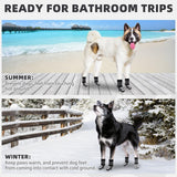 KOOLTAIL Dog Socks for Hot/Cold Pavement to Prevent Licking Paws,Dog Boots&Paw Protector for Hardwood Floors Anti Slip,Traction Control Booties for Small Medium Large Senior Dogs,XL