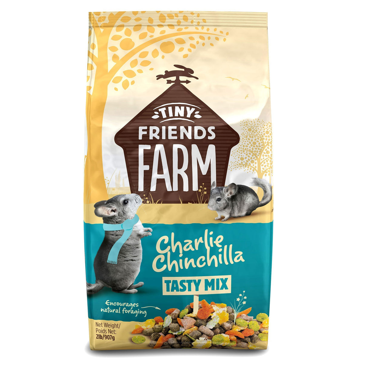 Supremepetfoods Charlie Chinchilla Food, 2-Pound